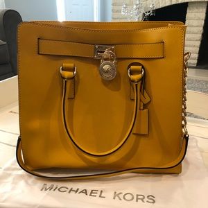 Michael Kors Mustard Yellow Handbag